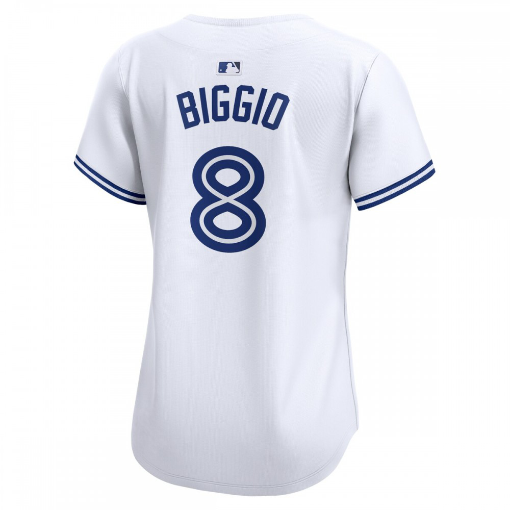 Cavan Biggio Toronto Blue Jays Women's Home Limited Player Jersey - White-Pro Kit Vault | Brand New 26/27 Sports Jerseys
